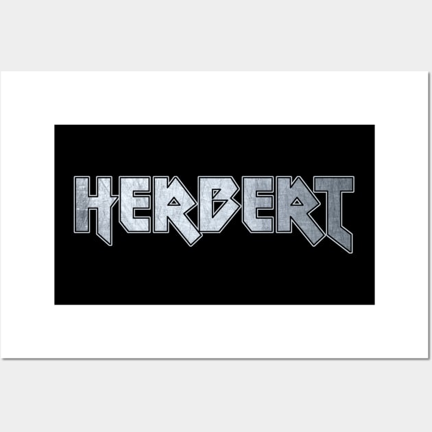 Heavy metal Herbert Wall Art by KubikoBakhar